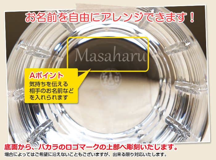 お名前もメッセージも自由にアレンジできます!